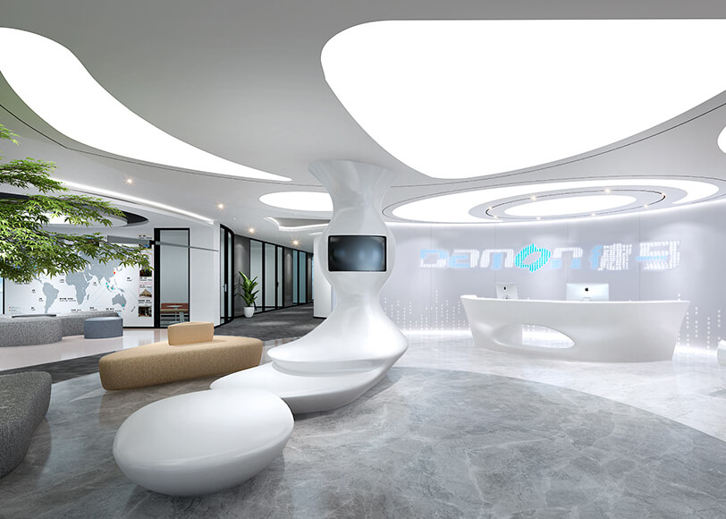  上海德馬物流技術(shù)辦公室裝修設(shè)計案例 